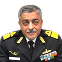 Vice Admiral Vinay Badhwar, Chief Hydrographer of India,,  